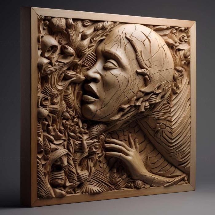 نموذج ثلاثي الأبعاد لآلة CNC 3D Art 